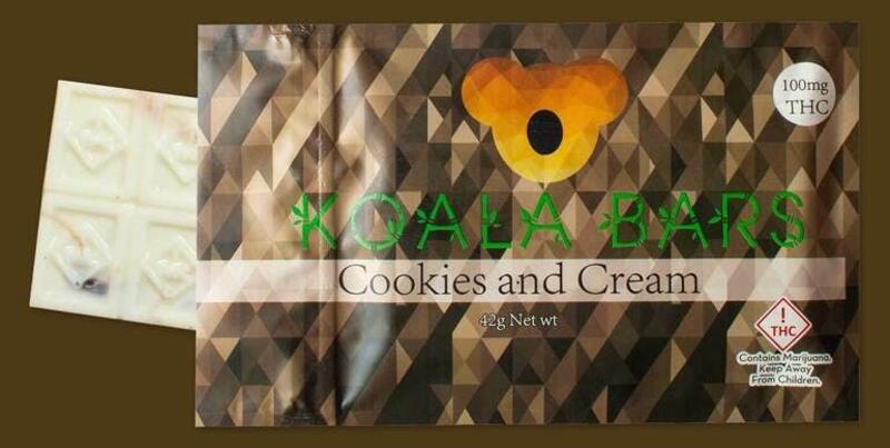 KOALA BARS - 100mg - Cookies and Cream