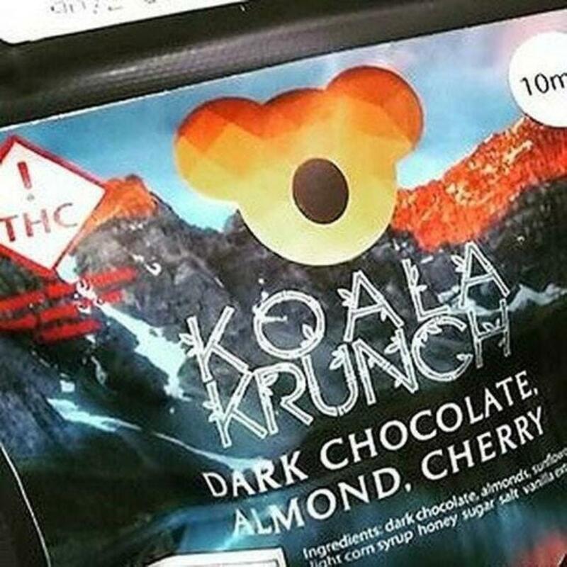Koala Krunch Dark Chocolate, Almond & Cherry