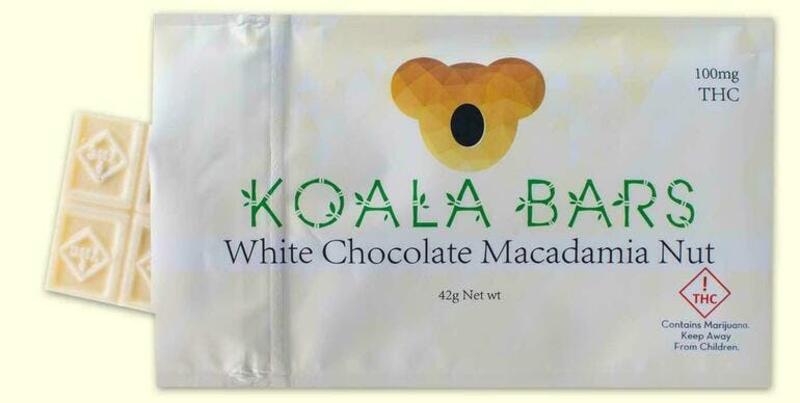 KOALA BARS - 100mg- White Chocolate Macadamia