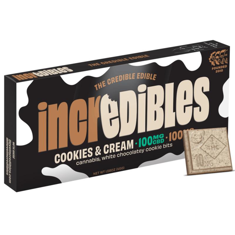 Cookies and Cream 1:1 CBD 100/100