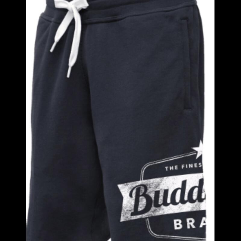 Buddy Boy Logo Sweat Shorts - Black