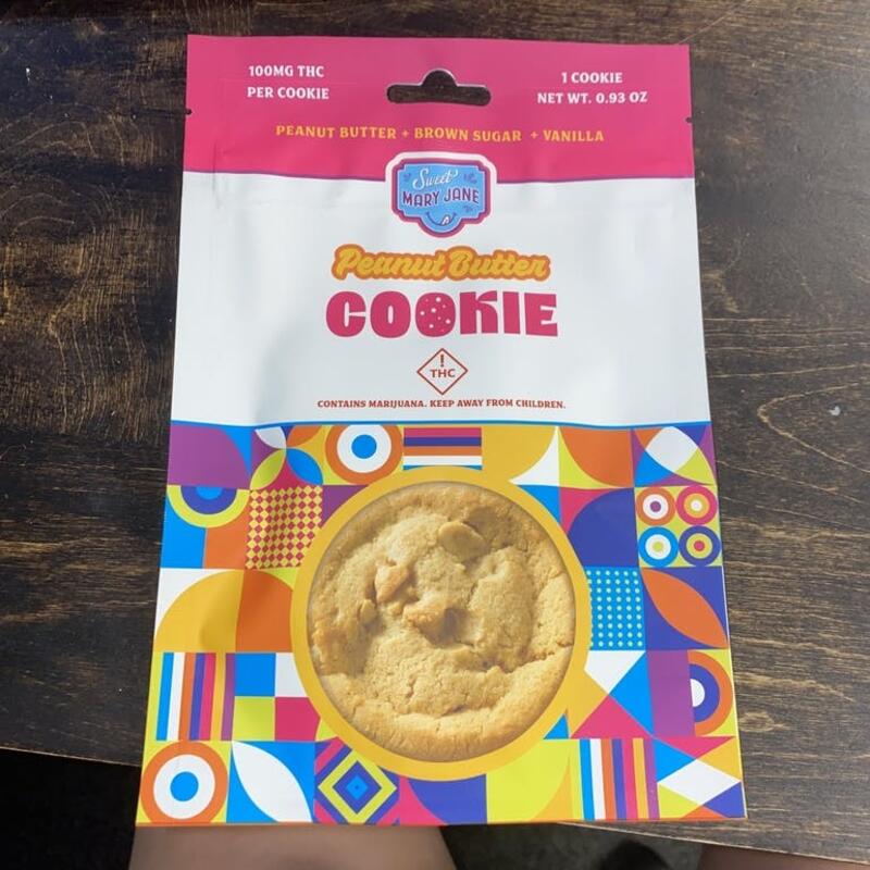 Sweet Mary Jane Peanut Butter Cookie 100mg