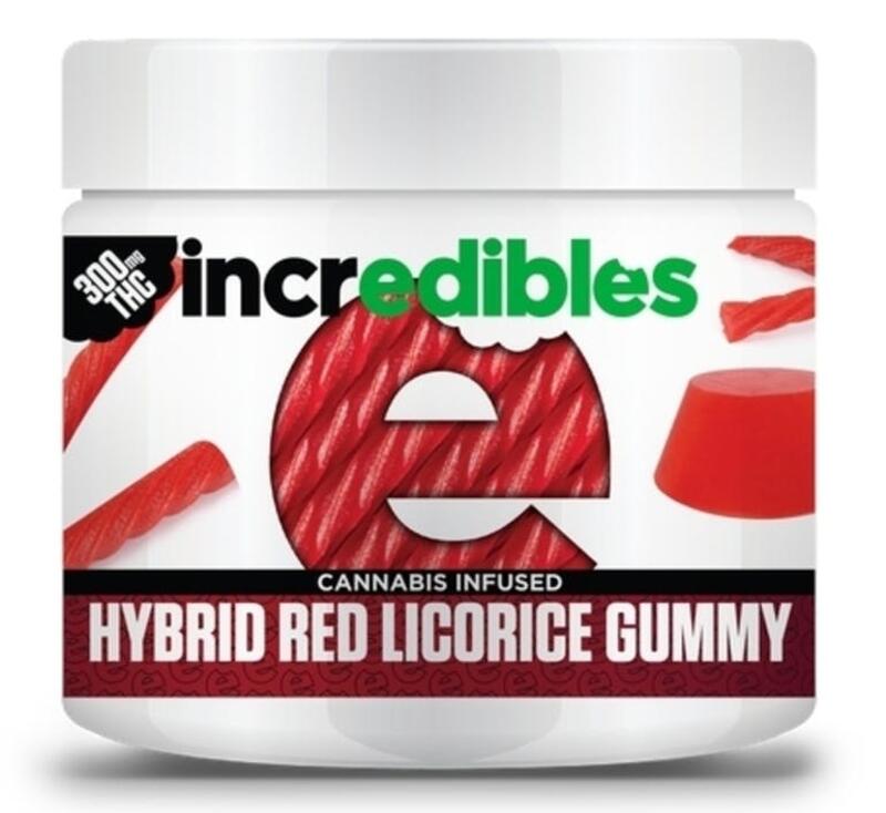 incredibles Red Licorice 300mg (H)