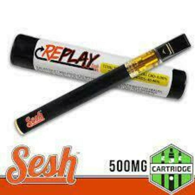 Replay Sesh Cart/Battery Green Skunk (S) 500mg