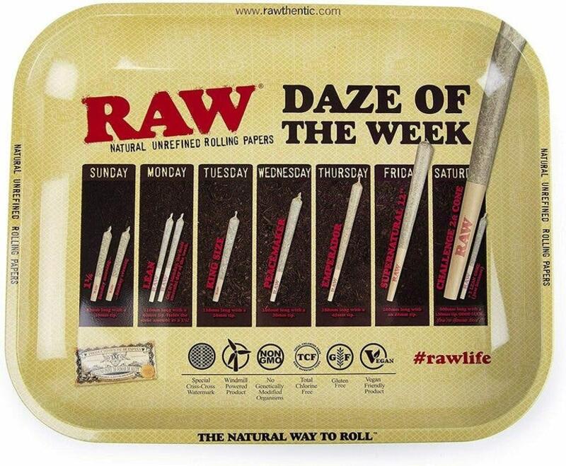 RAW Large Daze Metal Rolling Tray