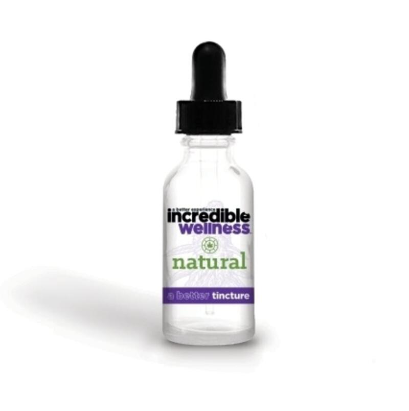 incredibles 1oz 1000mg:100mg Tincture Bottle