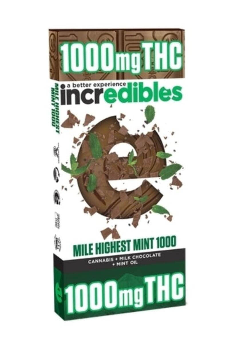 incredibles MILE HIGHEST 1000mg Chocolate
