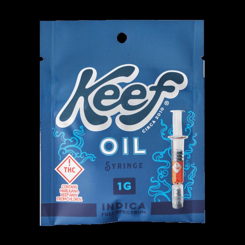 Keef Sweet Biker Kush Full Spectrum Oil Syringe