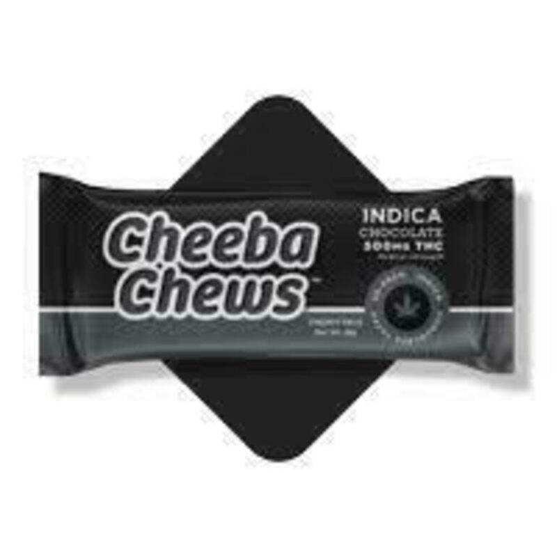 Cheeba Chews 500mg Chocolate Taffy INDICA