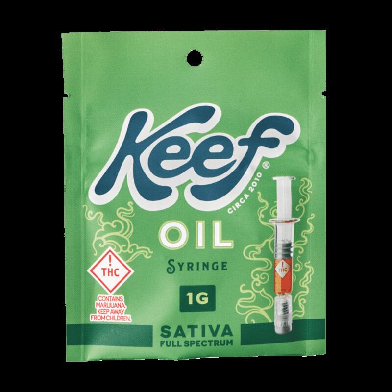 Keef Golden Tangcicle Full Spectrum Oil Syringe