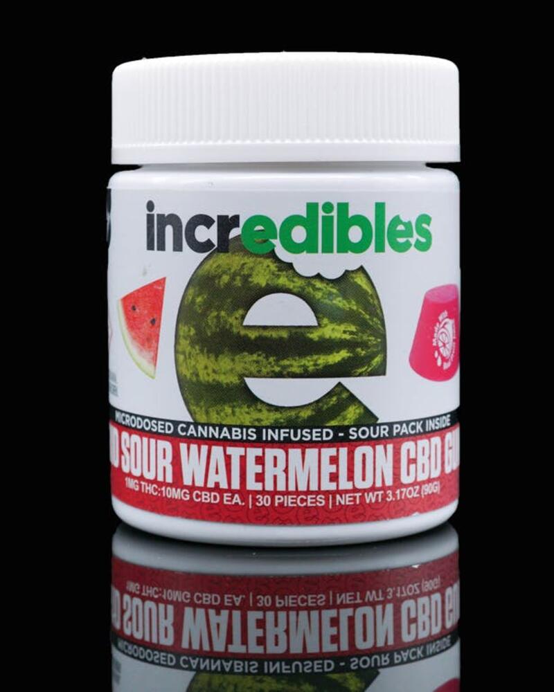 Incredibles 10:1 330 mg Sour Watermelon