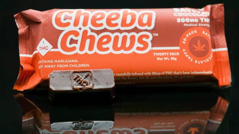 Cheeba Chew Chocolate Sativa (500 MG)