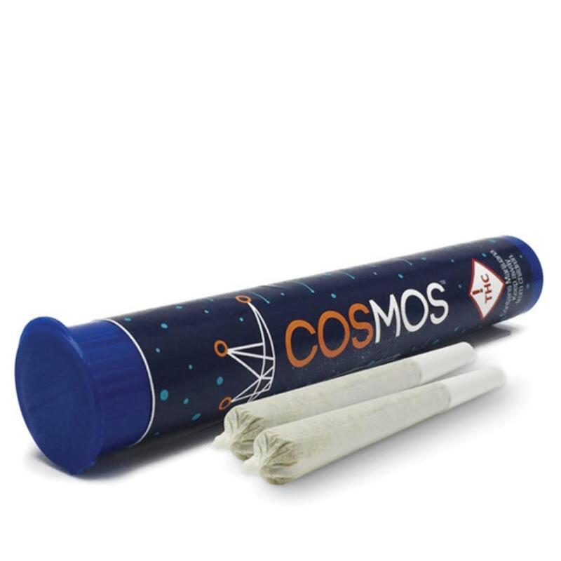 Cosmos - 2 Pack Pre Roll - 2g - Pakistani Chitral Kush, 1.9g