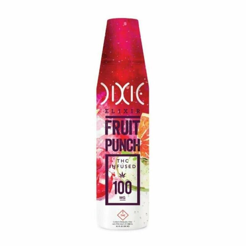 Dixie - Elixir Fruit Punch - 100mg - Hybrid, 1ea