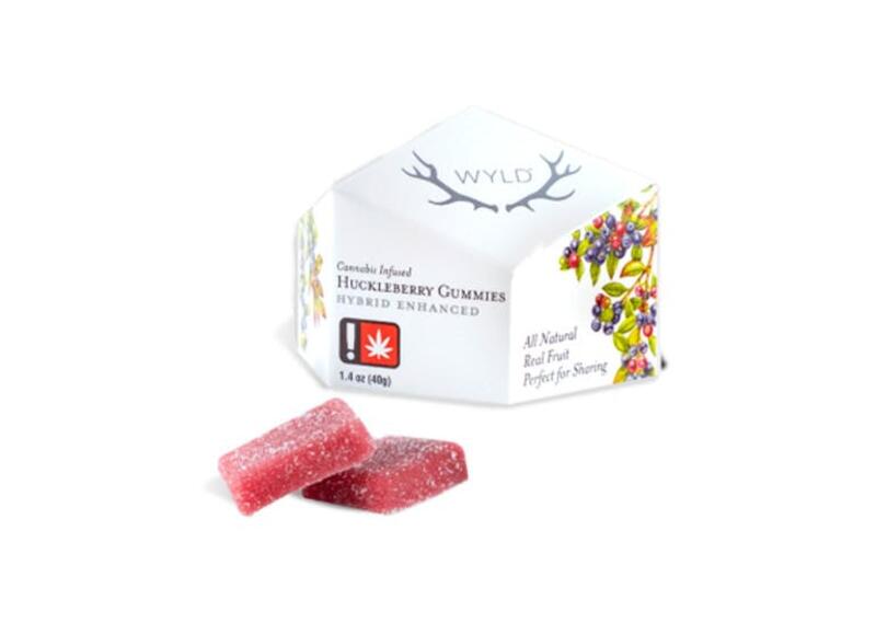 Wyld - Hybrid Huckleberry Gummy - 100mg THC, 1ea