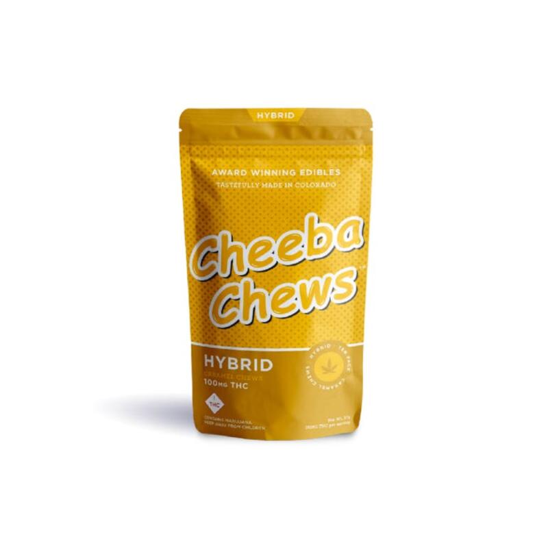 Cheeba Chews | Caramel Taffy - 100mg (Hybrid)