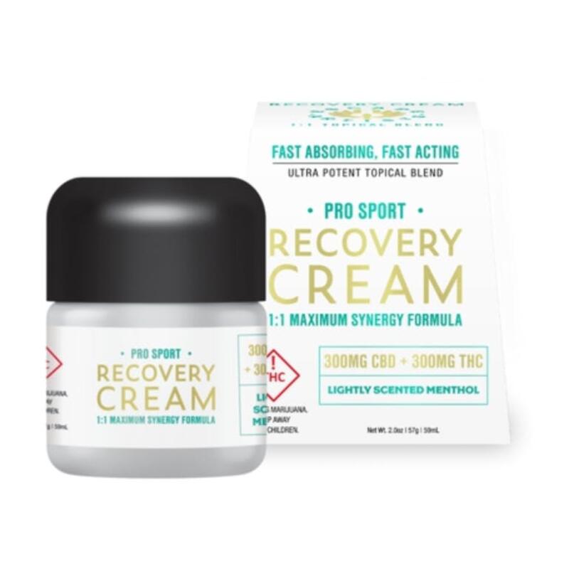 Escape Artists | 1:1 Pro Sport Recovery Cream (300mg/300mg)