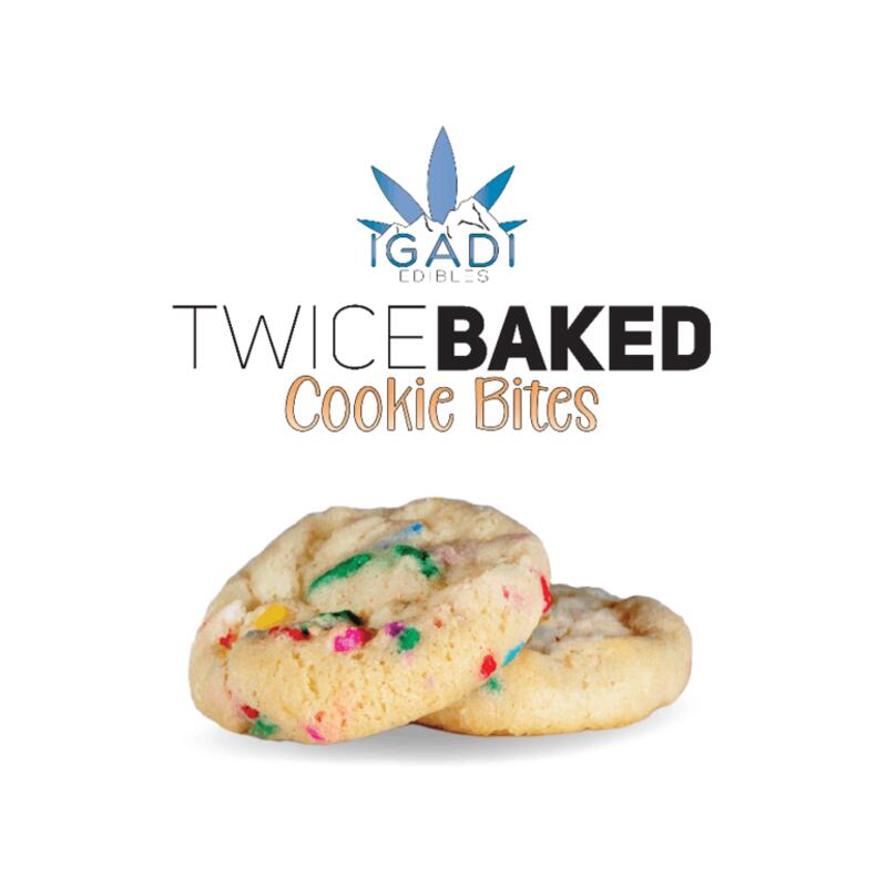 Cookie Bites - Confetti Cake 10PK (100mg)