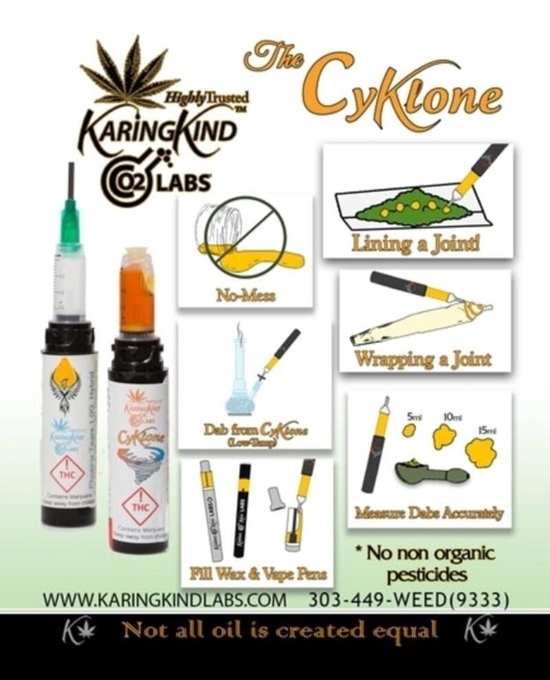 Karing Kind Labs - 1000mg CYKLONE - CBD 2:1, 1ea