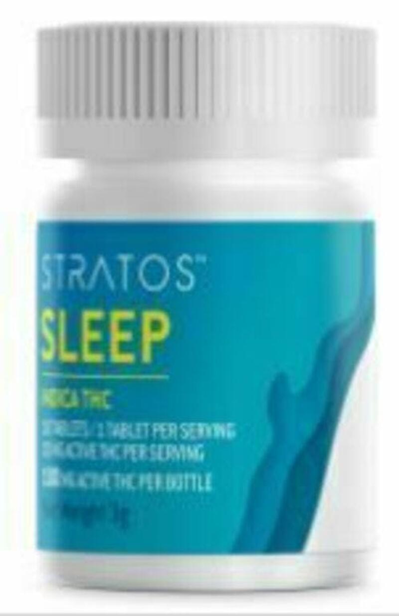 STRATOS - Sleep Capsules - 100mg - Indica, 1ea
