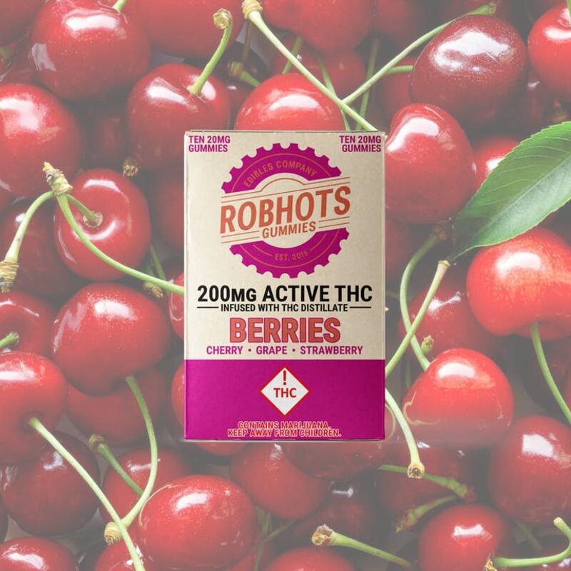 ROBHOTS - Berries Gummy Multipack 200mg (MED)