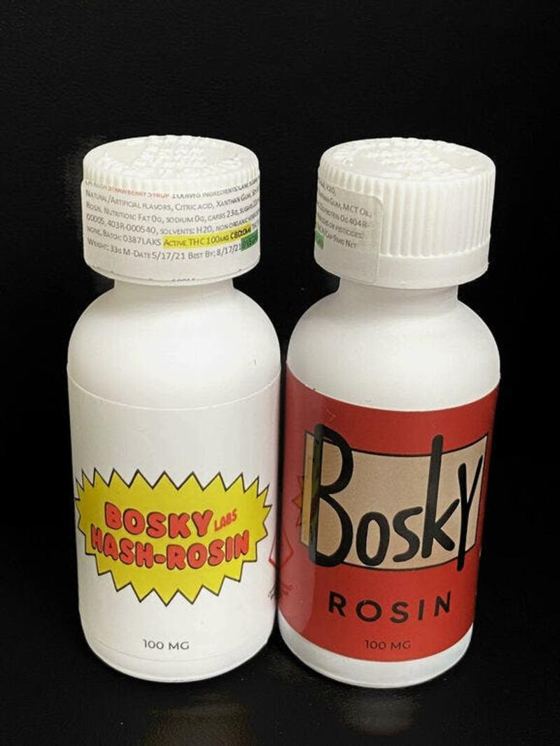 Bosky Solventless Sizurp- White Runtz (Rose)