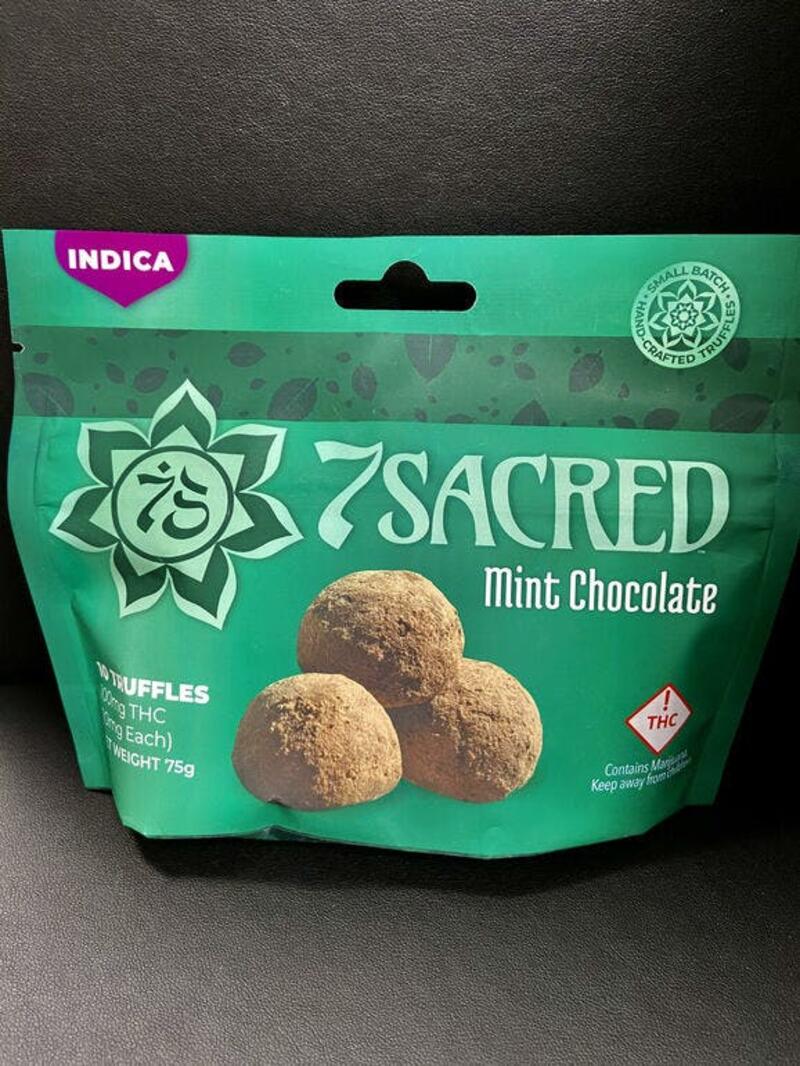 7 Sacred Truffles- Mint Chocolate (Indica)
