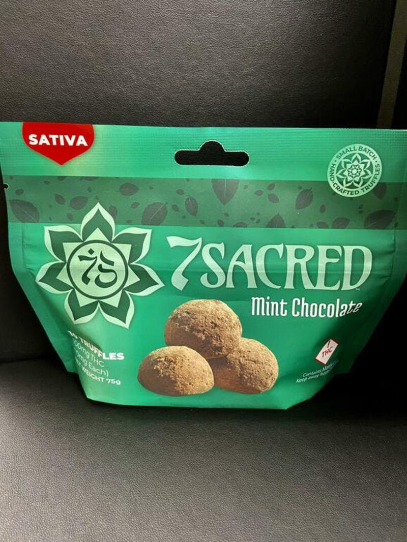 7 Sacred Truffles- Mint Chocolate (Sativa)
