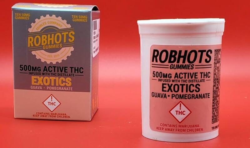 Exotics - 500mg Gummies - Robhots