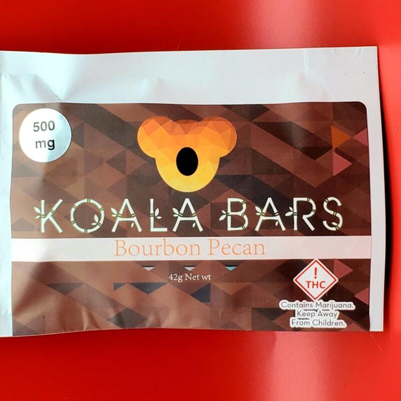 Bourbon Pecan - 500mg Bar - Koala