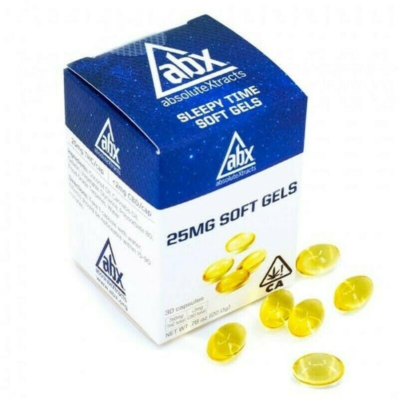 ABX | Refresh Soft Gels | 50mg THC | 20ct