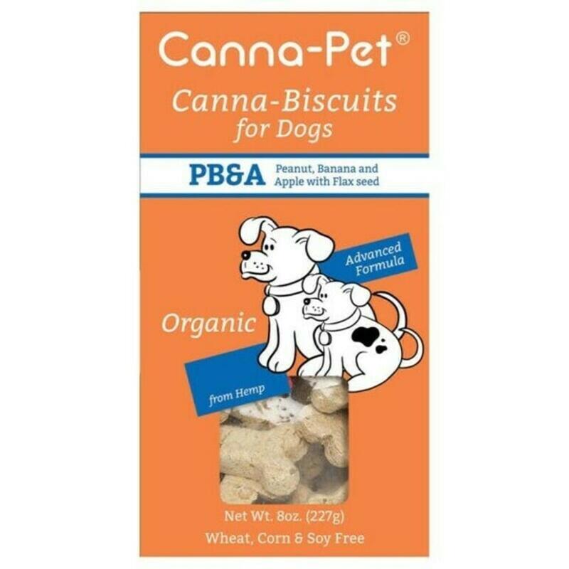 Canna-Pet - Biscuits for Dogs: Advanced Formula PB&A (Peanut, Banana & Apple)