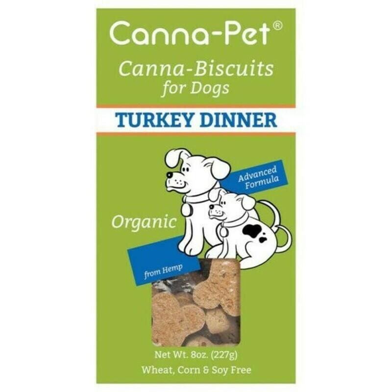 Canna-Pet - Biscuits for Dogs: Advanced Formula Turkey Dinner – Organic