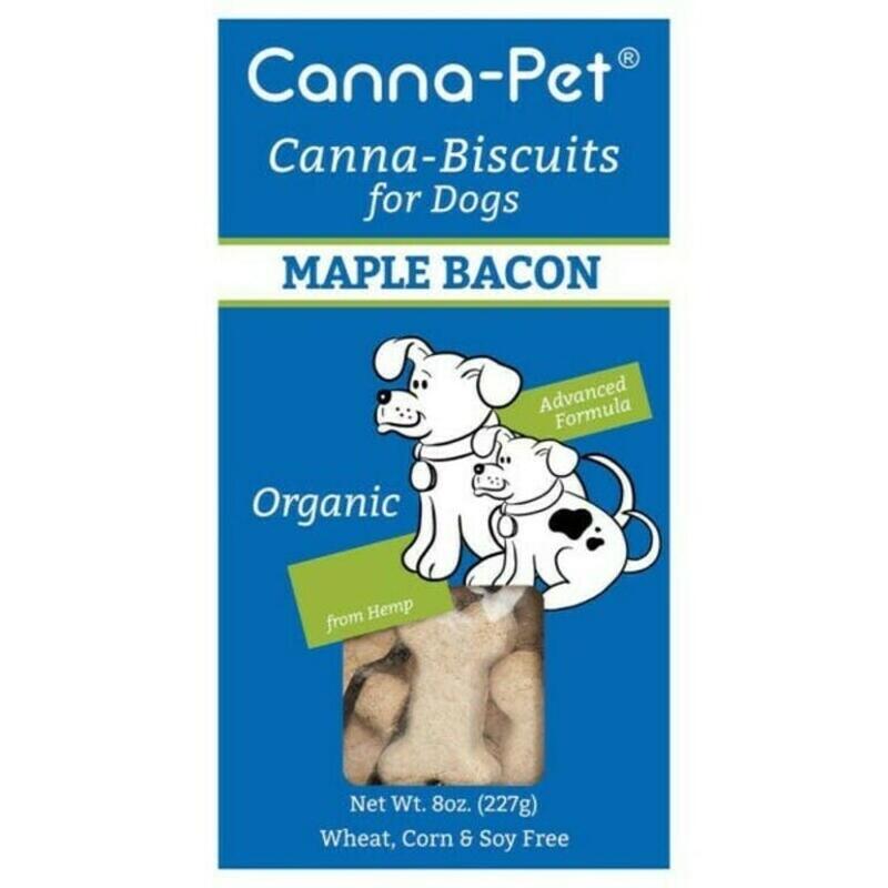 Canna-Pet - Biscuits for Dogs: Advanced Formula Maple Bacon – Organic
