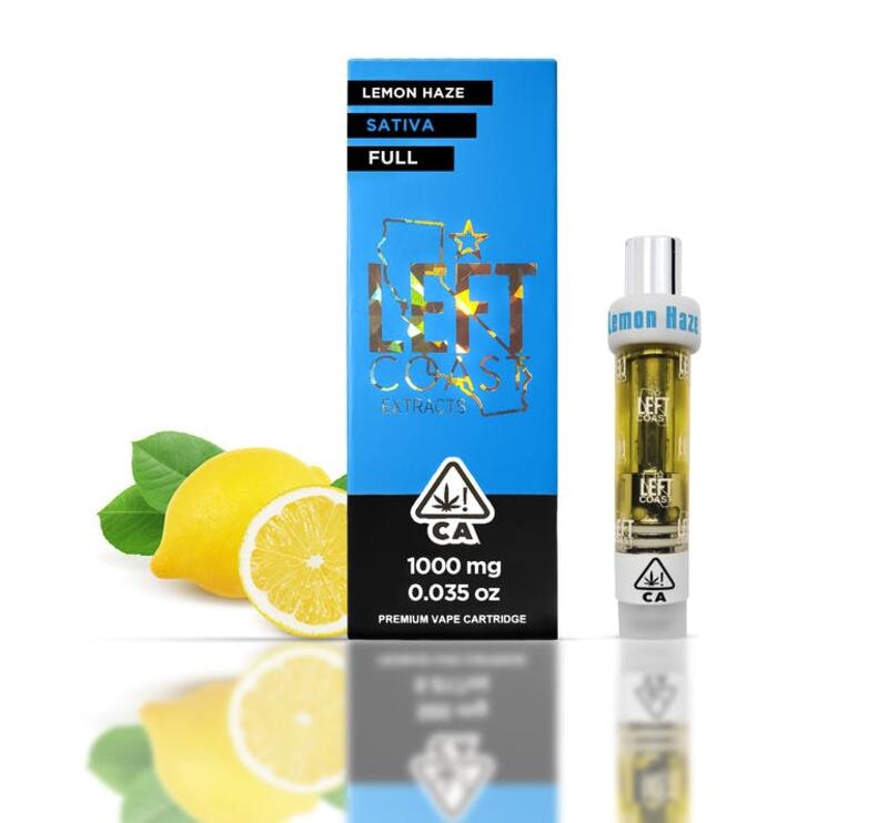 Lemon Haze- Premium THC Cartridge 1G