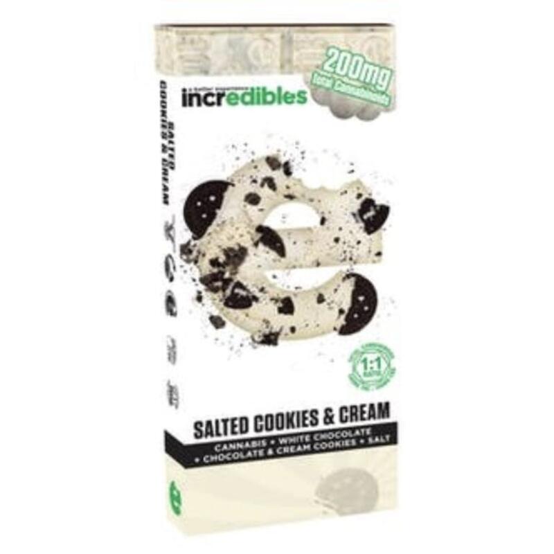 Incredibles | Salted Cookies & Cream 1:1 | 200mg, Unit