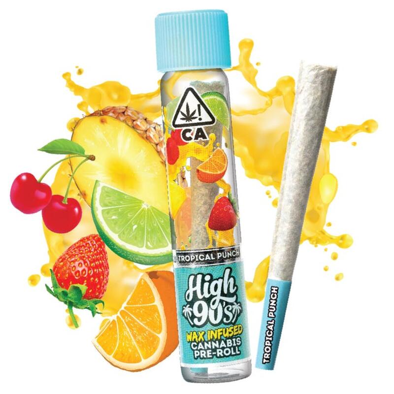 High 90's : Tropical Punch 1,200mg Pre-Roll