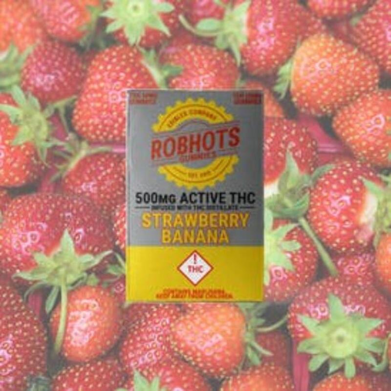Robhots | Strawberry Banana | 500mg, Unit