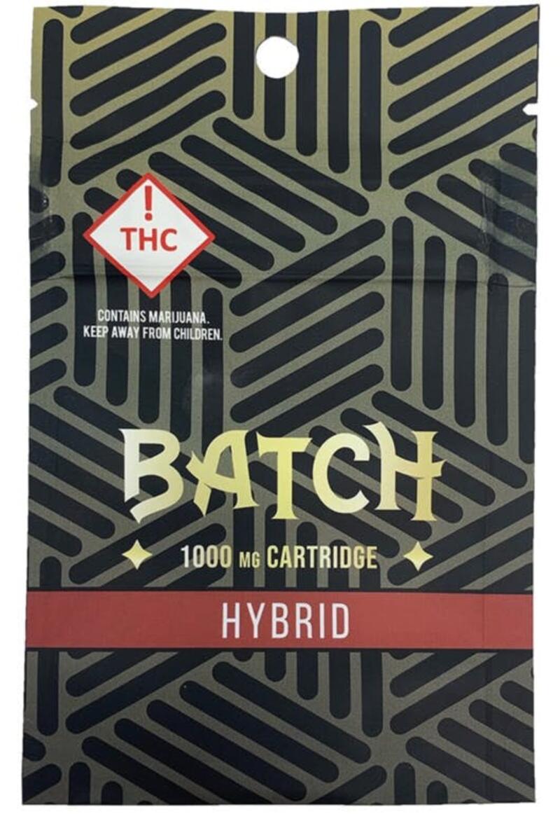 Batch | Indica | 1,000mg Cartridge