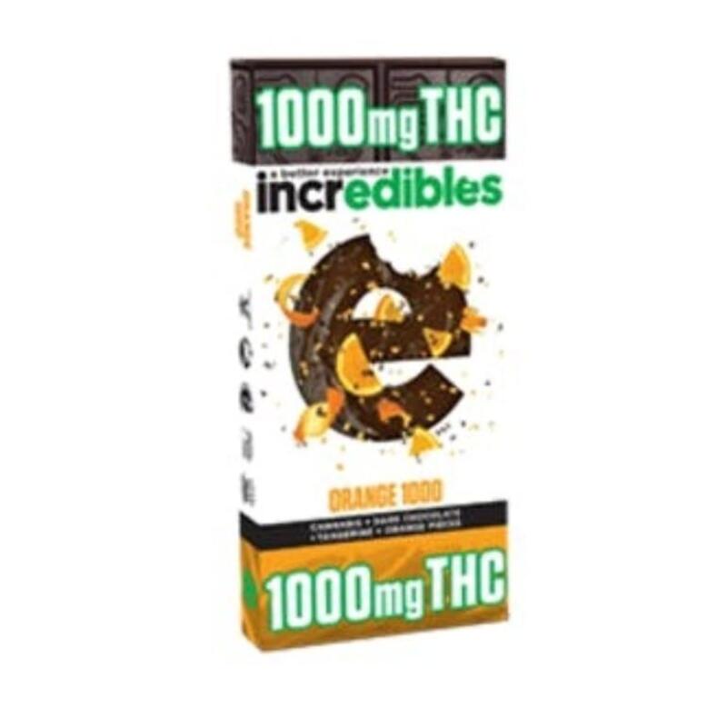 Incredibles | Orange Chocolate | 1000mg, Unit