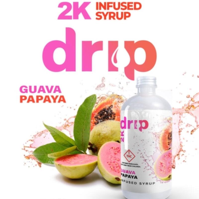 Drip | Guava Papaya Syrup | 2000mg, Unit