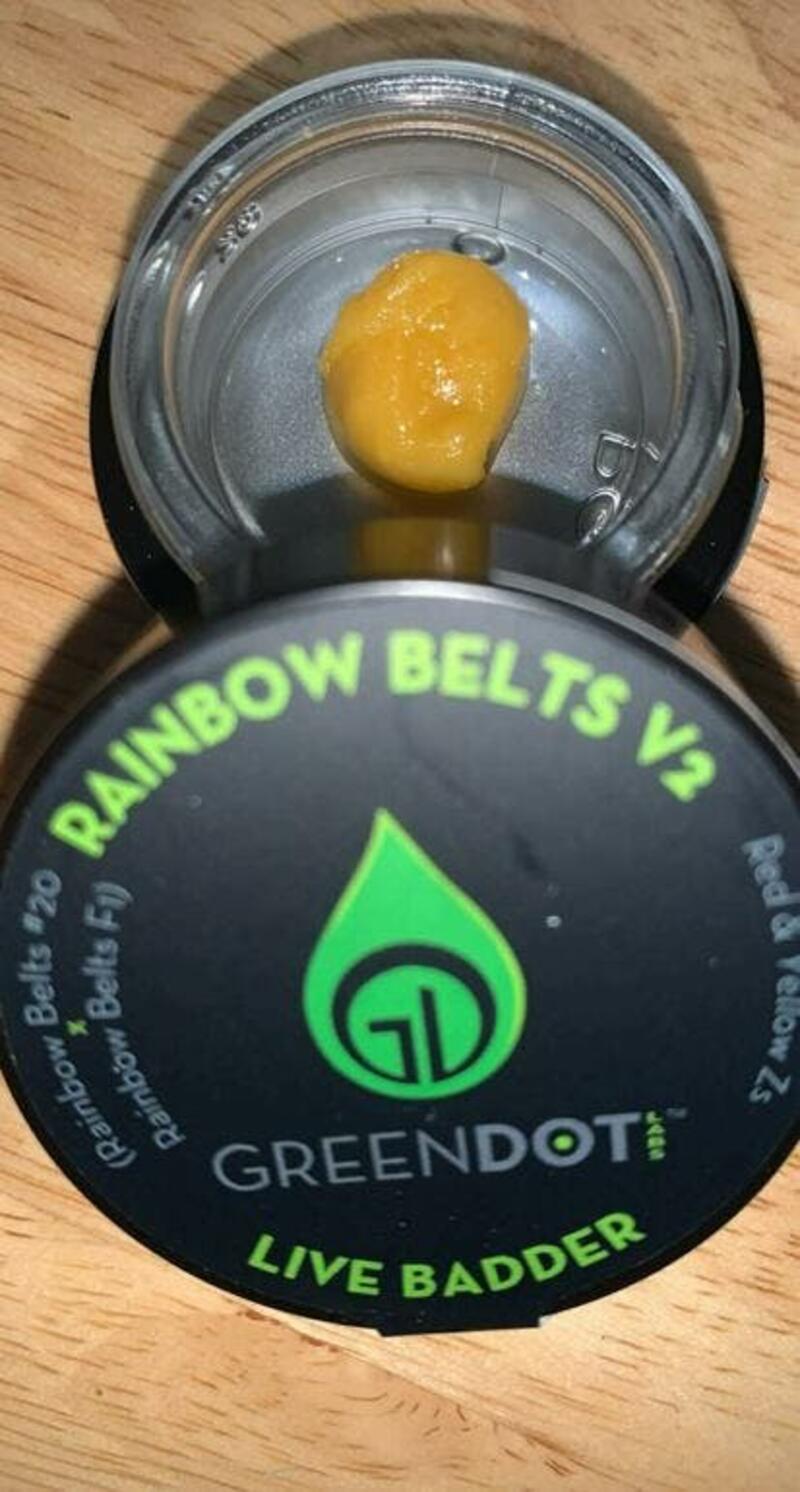 Green Dot Black Label Badder (Rainobow Belts V2)