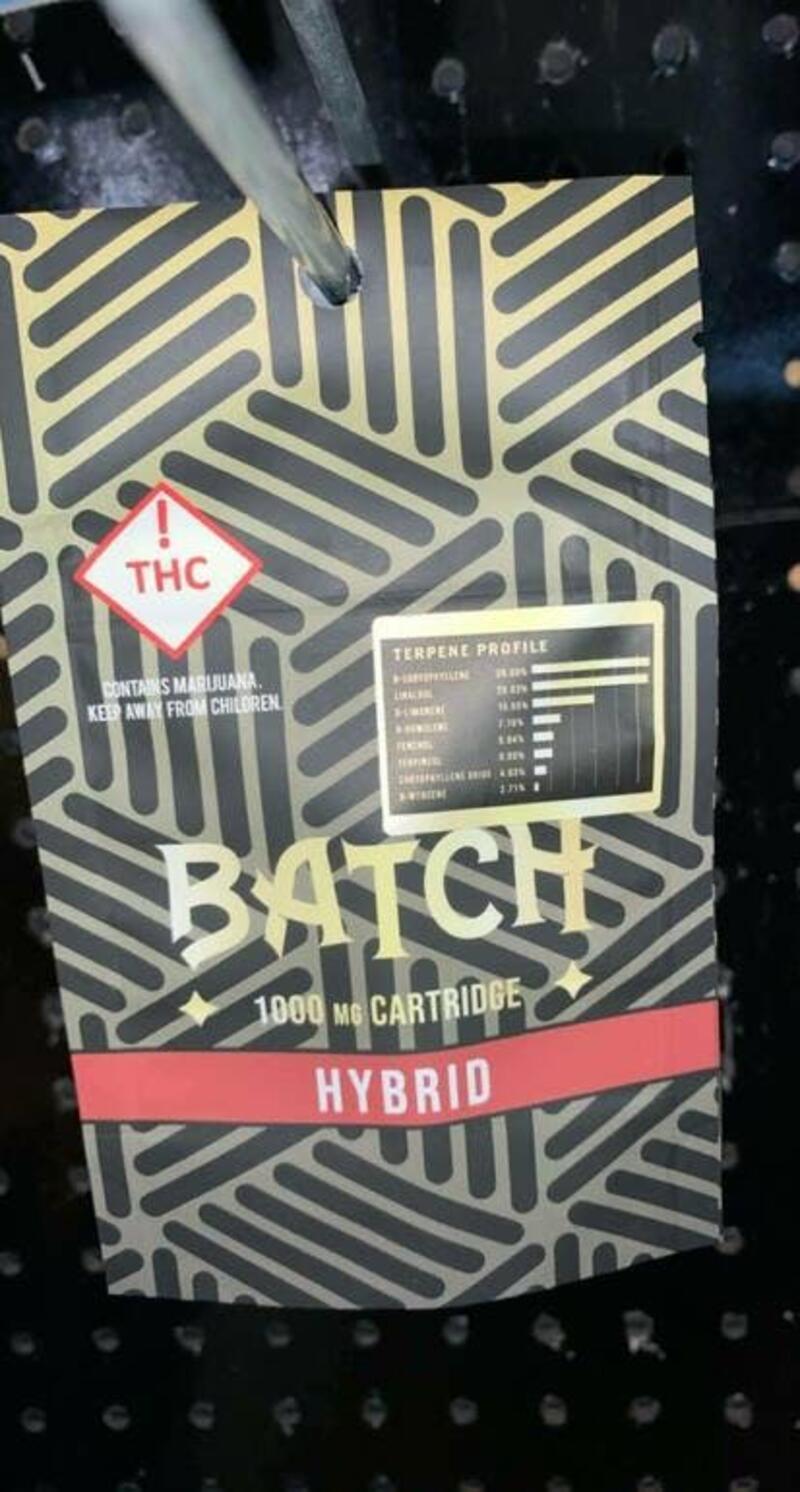 Batch 1000mg Cartridges (hybrid)