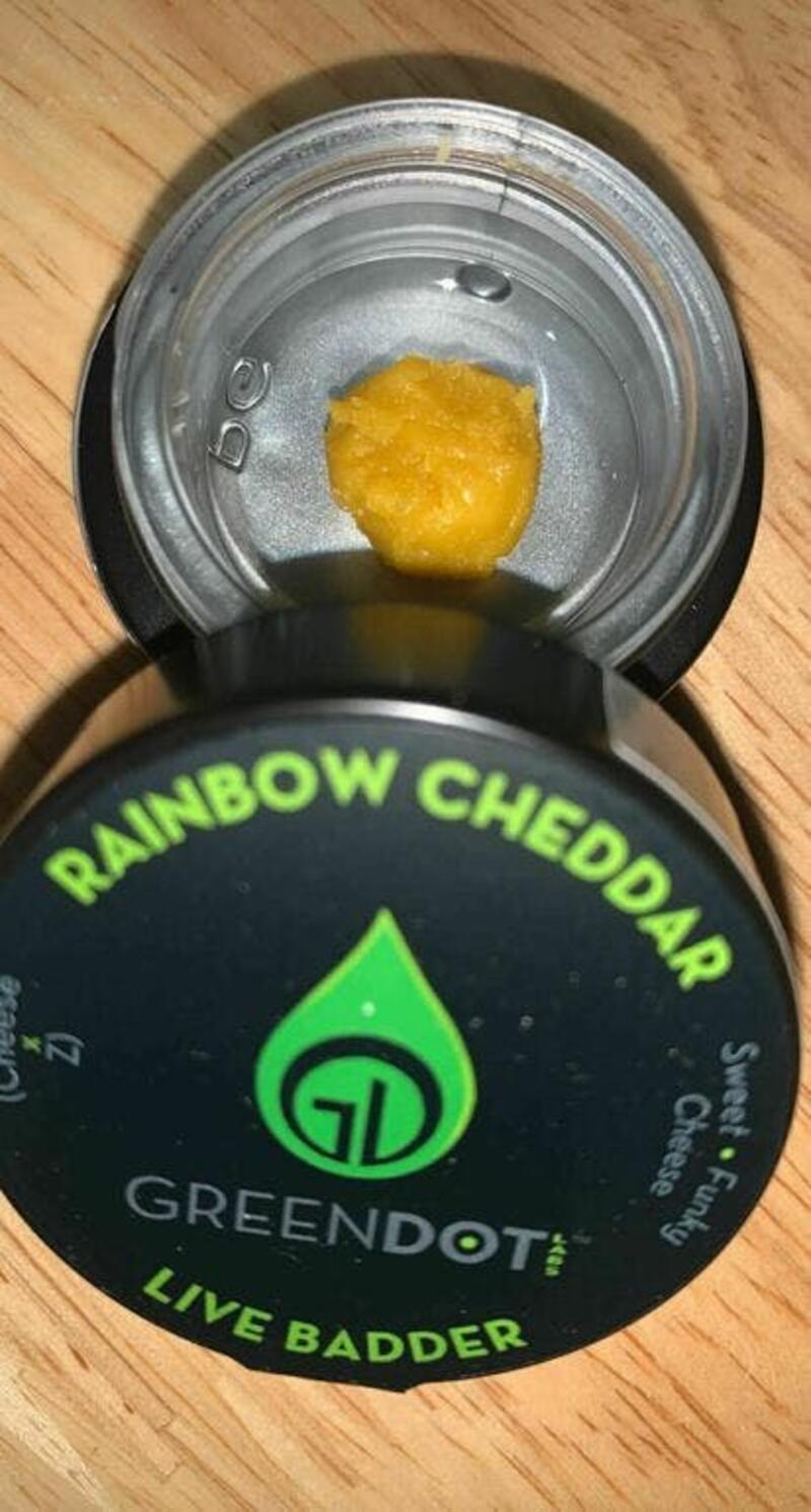 Green Dot Black Label Badder (Rainbow Cheddar)