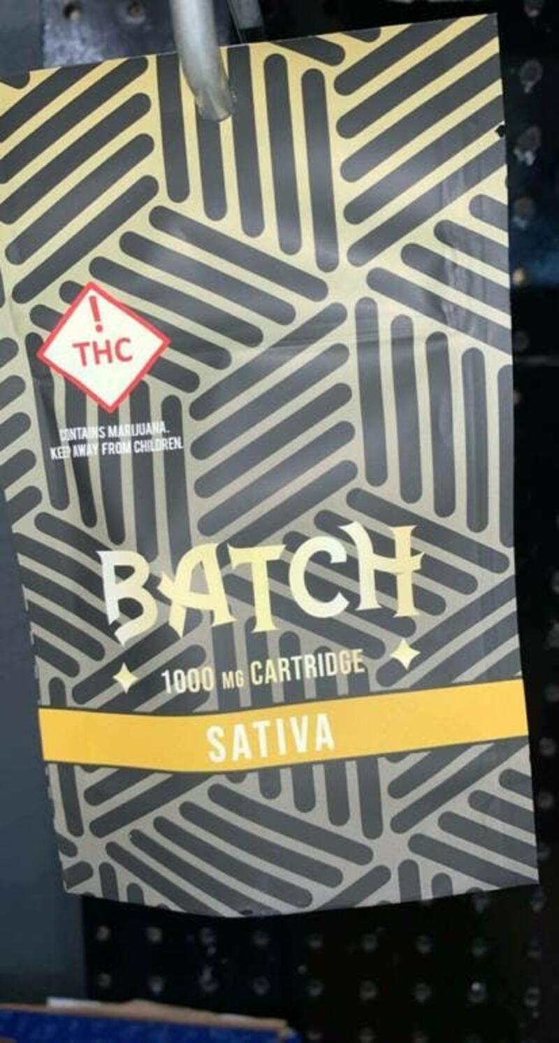 Batch 1000mg Cartridges (sativa)