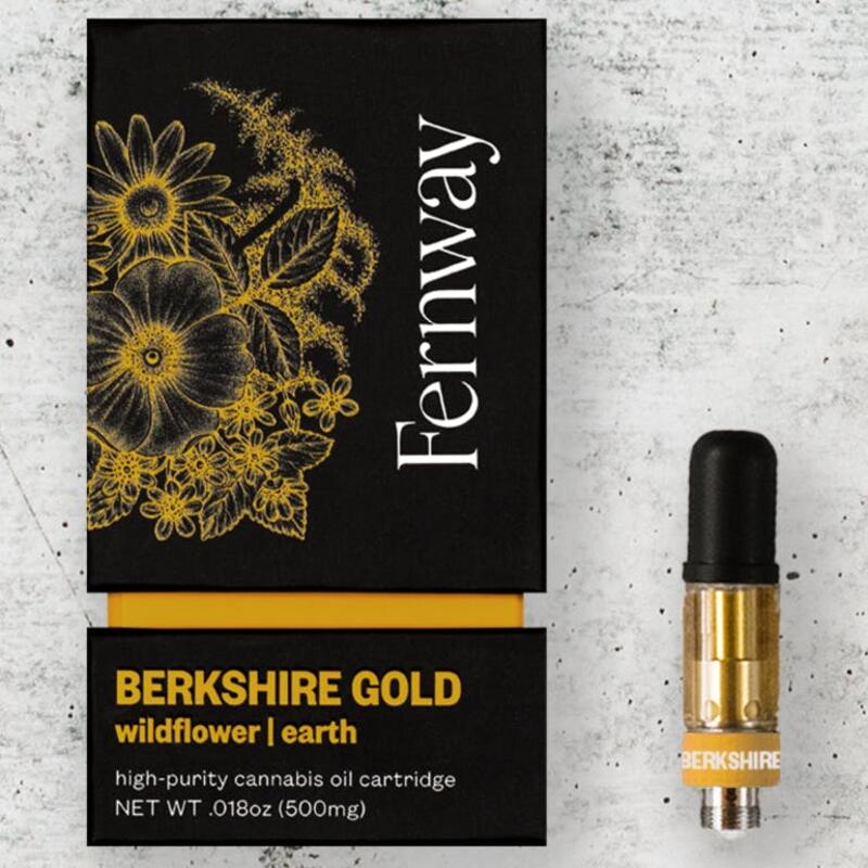 Berkshire Gold | .5g Distillate Cart | Fernway