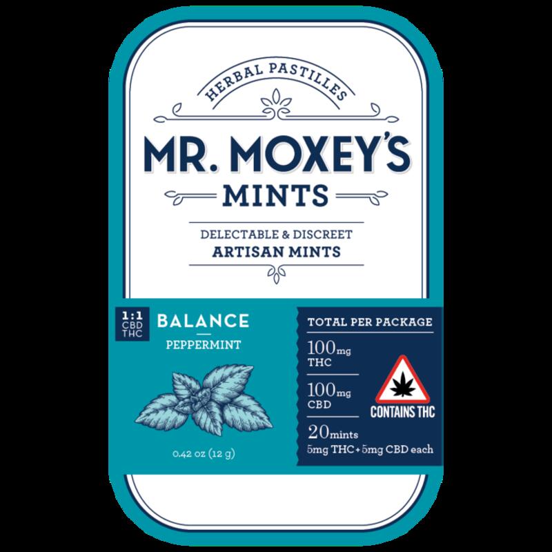 Balance Peppermints | 1:1 20x5mg | Mr. Moxey's