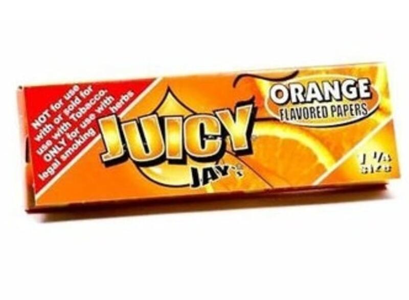 Juicy Jay's Orange 1 1/4" Rolling Papers