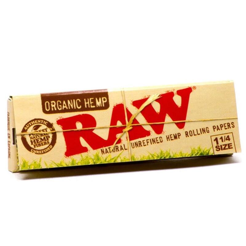 1 1/4” Rolling Papers | Organic | RAW