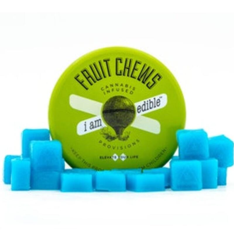 Blue Rasp Fruit Chews | 20x4.26mg | I Am Edible